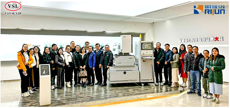 ĐOÀN DN HAMEE THĂM QUAN NHÀ MÁY CẮT DÂY RIJUN - 2024