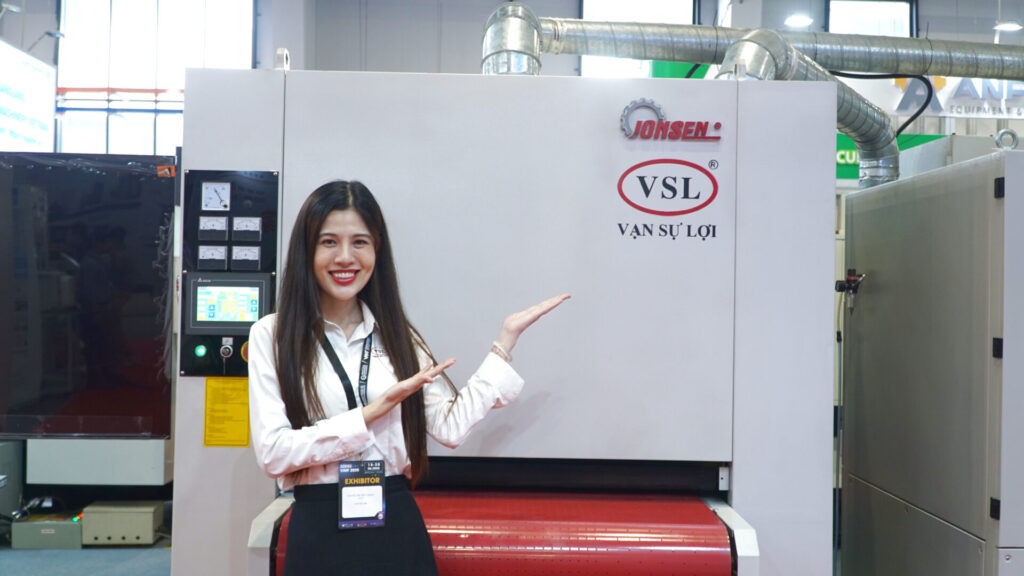 Máy chấn tôn CNC và máy mài bavia
