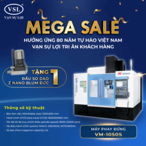 máy phay đứng vm1050s