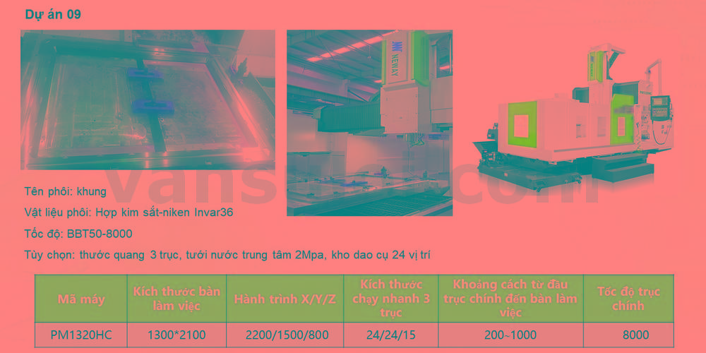 Dự Án 9 Khung Invar36
