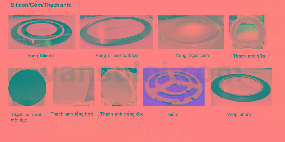 Linh Kiện Silicon Gốm Thạch Anh