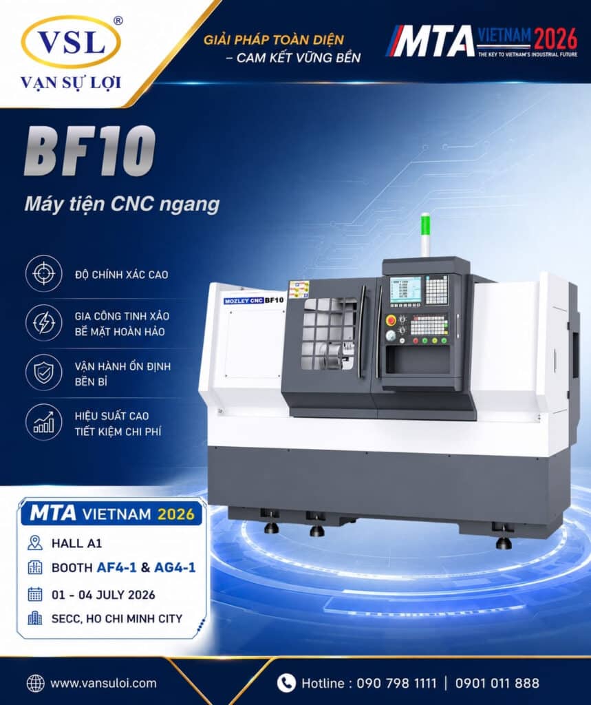 Máy Tiện CNC BF10 Mozley