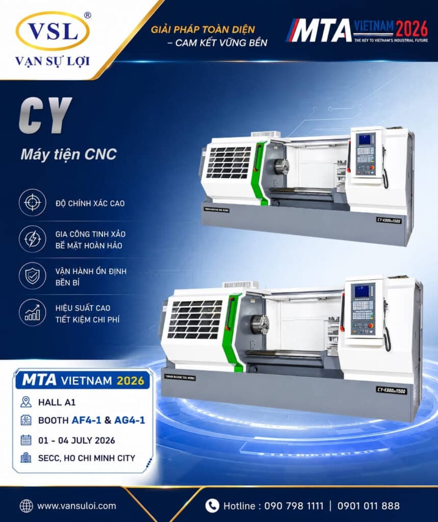 Máy Tiện CNC CY-K800n/1500 Yunnan