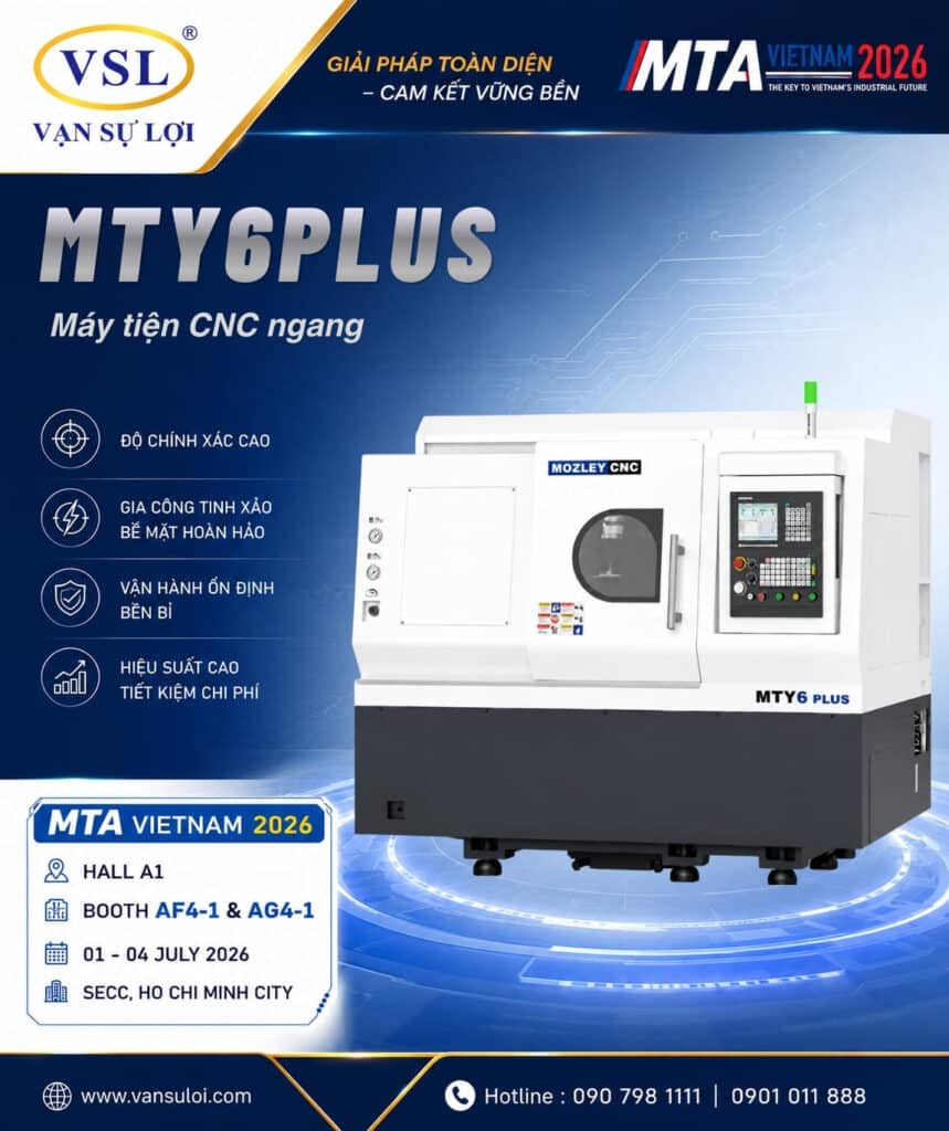 Máy Tiện CNC MTY6 Plus Mozley