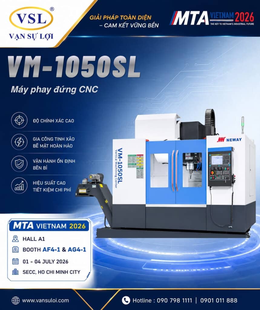 Máy Phay Đứng CNC VM-1050SL Neway