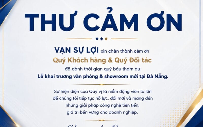 Thư cảm ơn